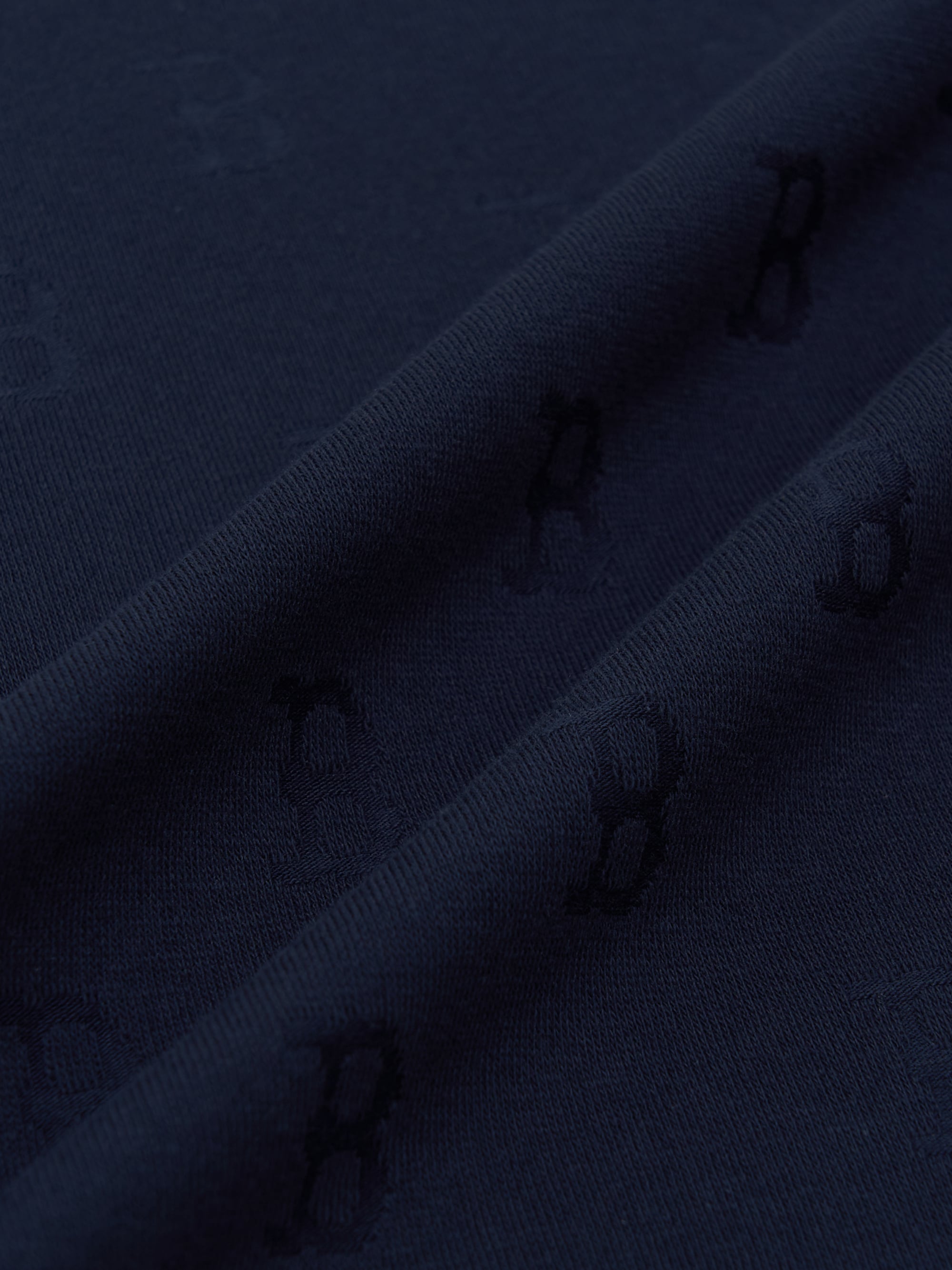 Women's Classic Monogram Tone-on-Tone Jacquard Collar Ops