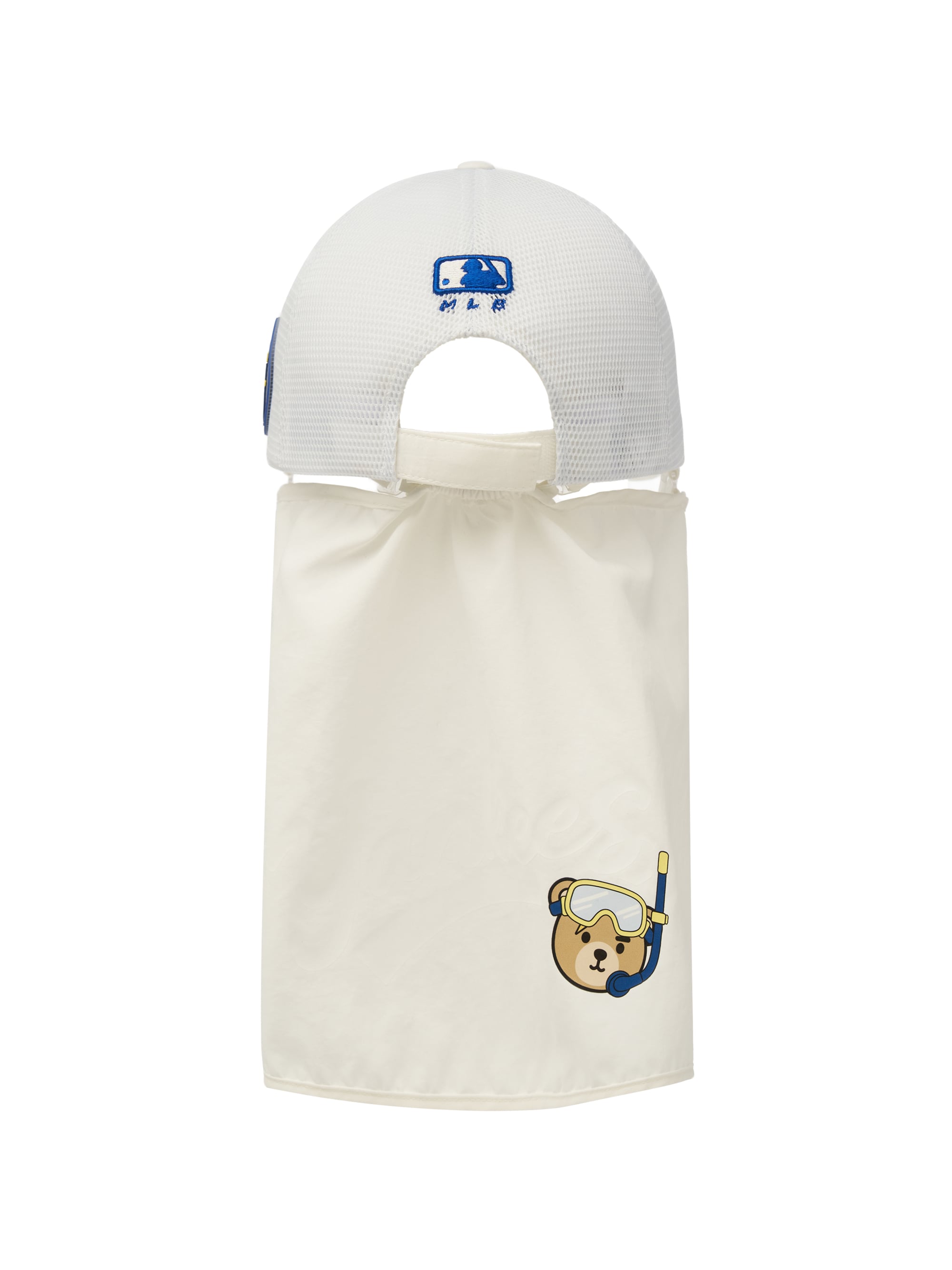 Mega Bear Friends Neck Flap Mesh Cap