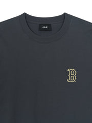 Basic Street Color Lettering Oversized T-shirt