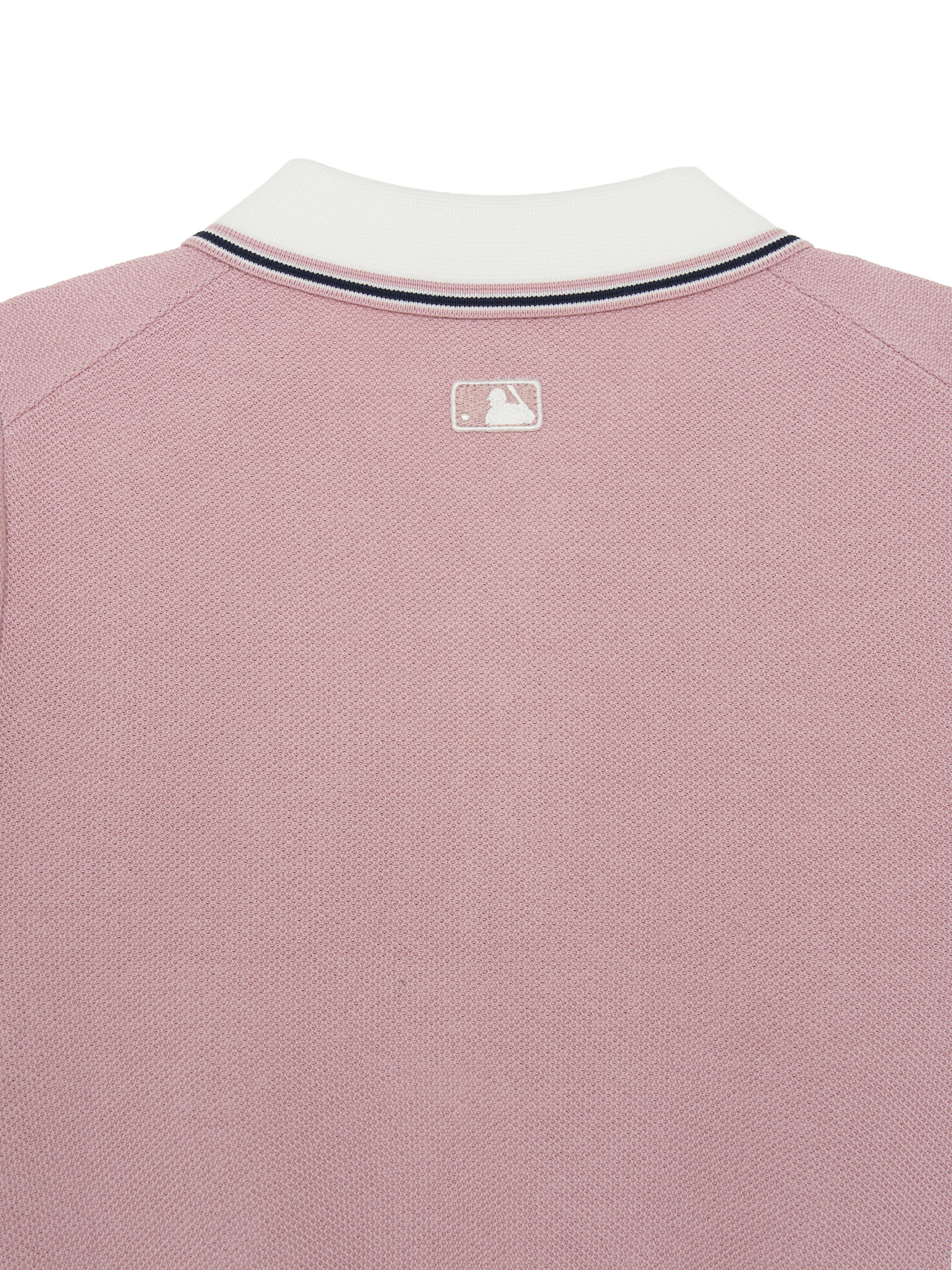 Women's Varsity Color Block Polo Short Sleeve Knit Pullover