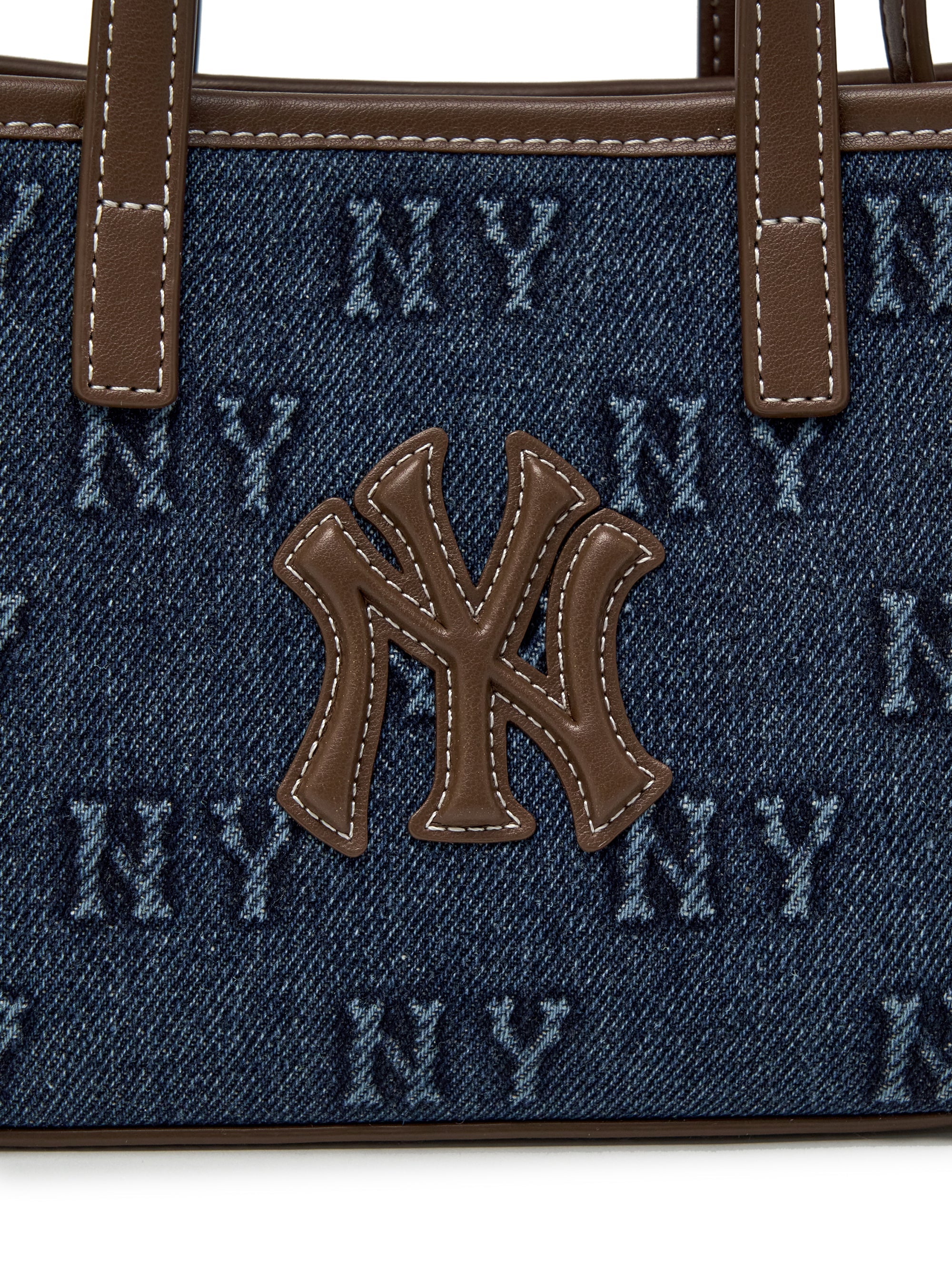 Classic Monogram Denim Embo Mini Cross Bag
