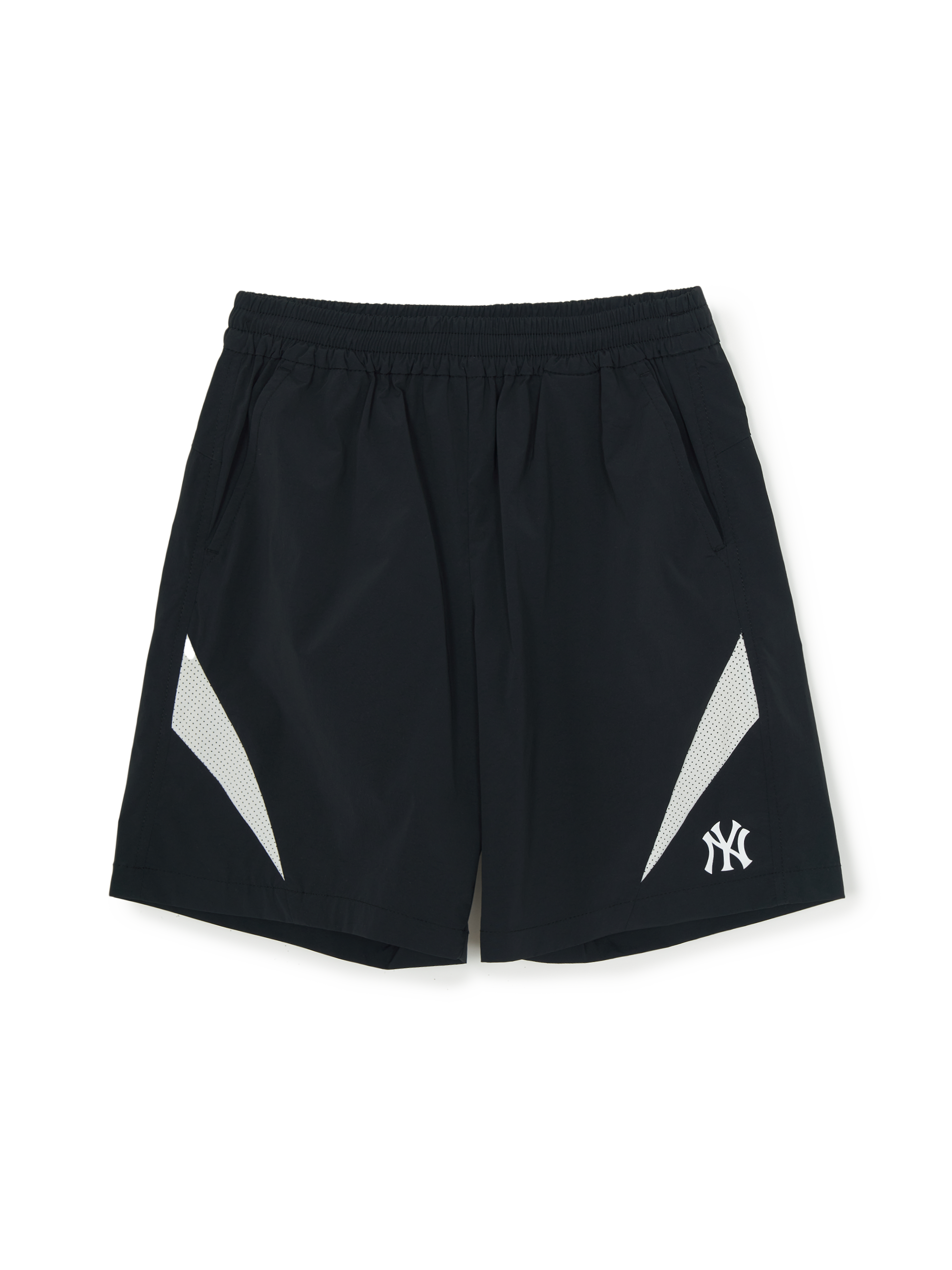 Sportive Varsity Mesh-Blocking Shorts(Set)