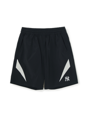 Sportive Varsity Mesh-Blocking Shorts(Set)