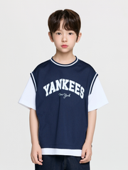 SPORTIVE VARSITY LAYERED T-SHIRT