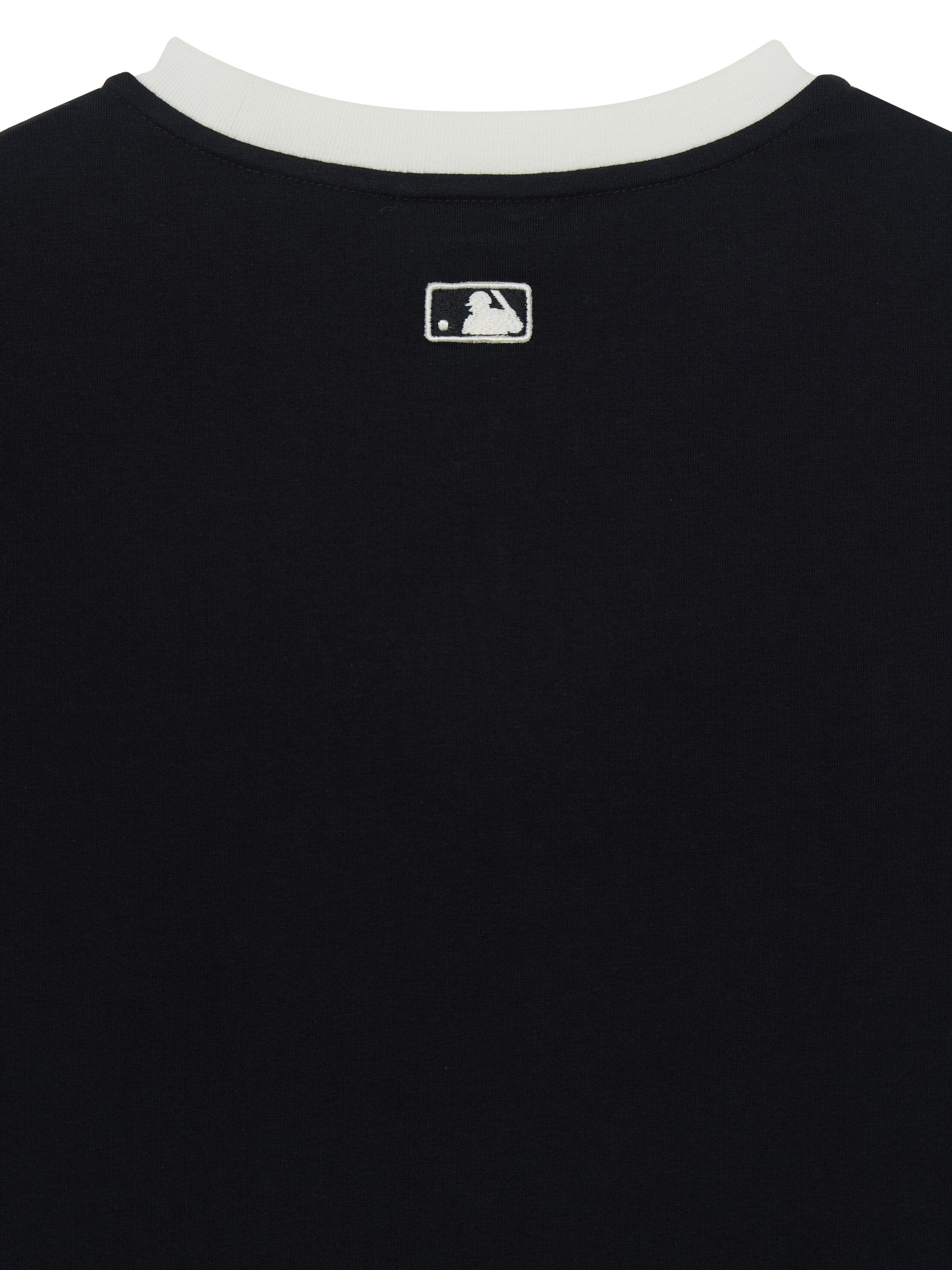 Women's Basic Small Logo Ringer T-Shirts