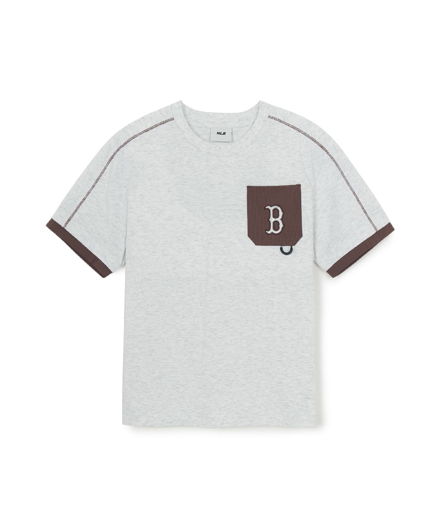 Outdoor Basic Pocket Layered T-shirt Set