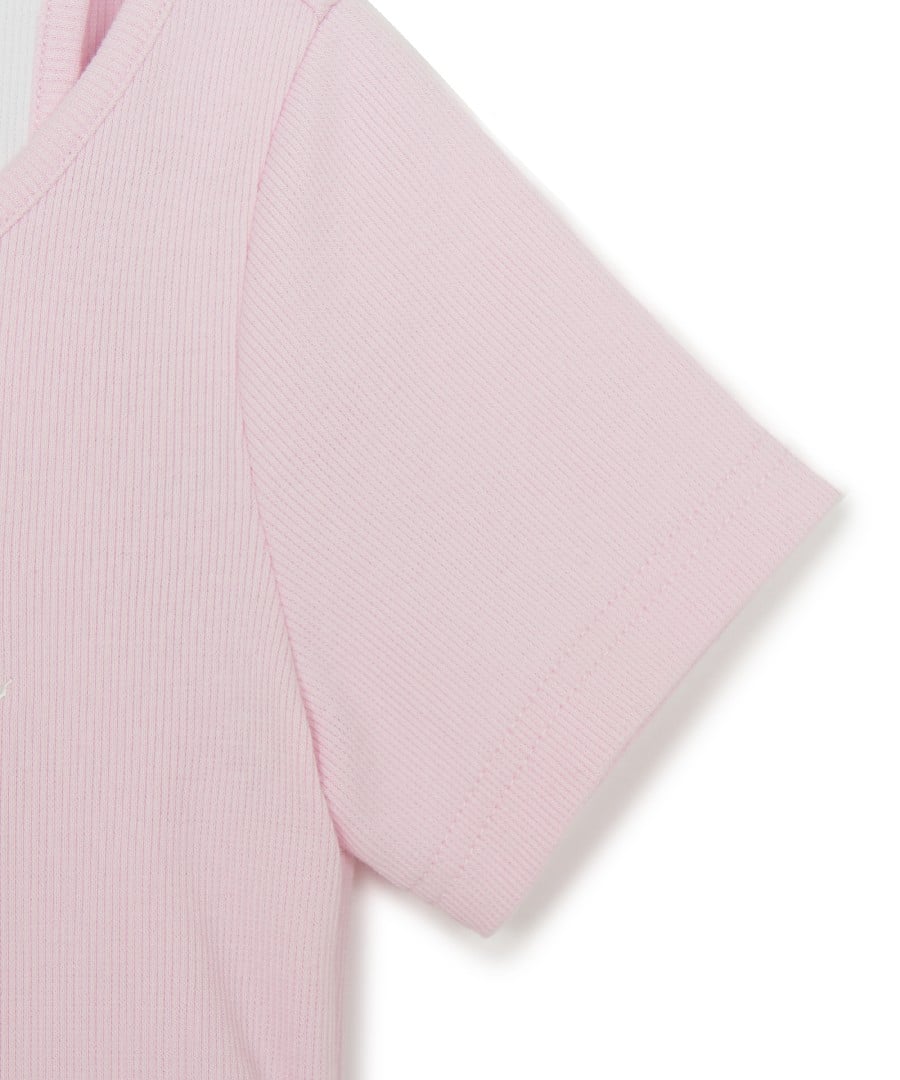 Girl's Sportive Layered T-shirt