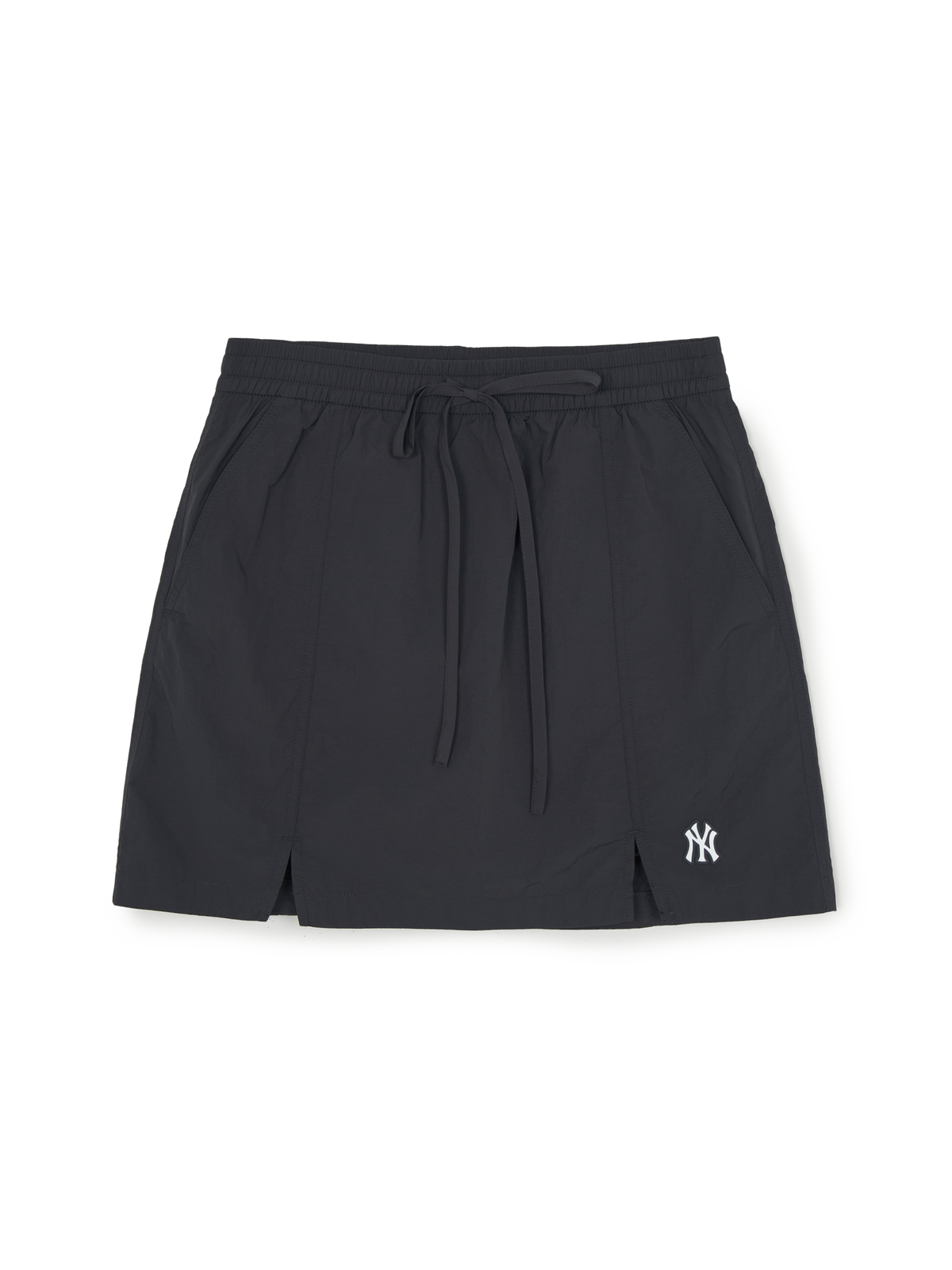 Women's Gorpcore Glossy Shirring Mini Skirt