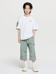 OUTDOOR BASIC PANTS, T-SHIRT SET