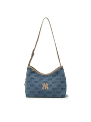CLASSIC MONOGRAM DENIM EMBO BUCKET BAG