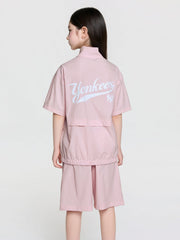 Sportive Basic Woven Anorak Set