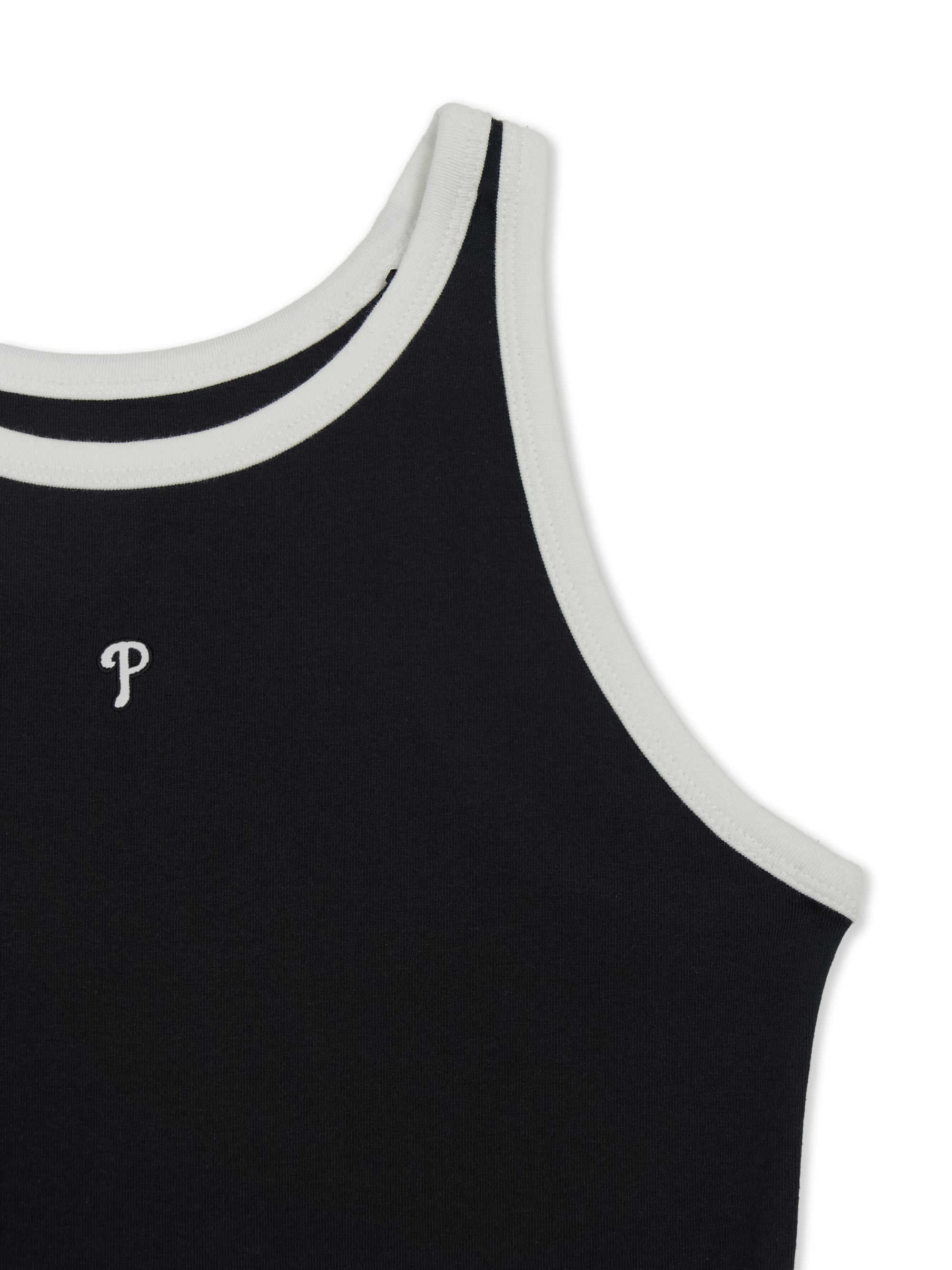 Women's Basic Ringer Ribbed Sleeveless Ops