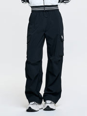 GORPCORE Cotton Touch Parachute Cargo Wide Pants