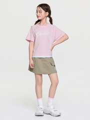 OUTDOOR BASIC SKORT T-SHIRT SET(GIRL'S)