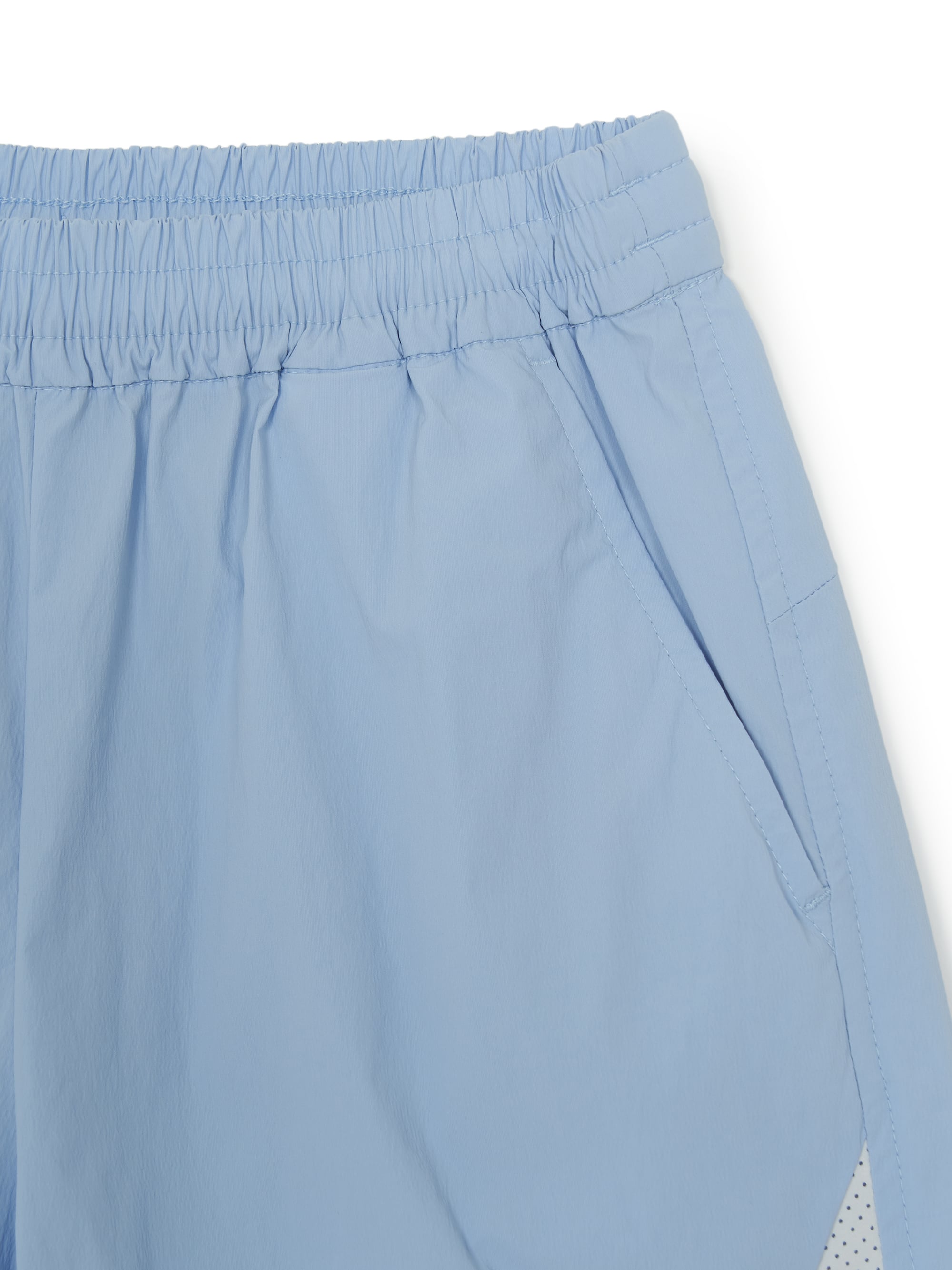 Sportive Varsity Mesh-Blocking Shorts(Set)