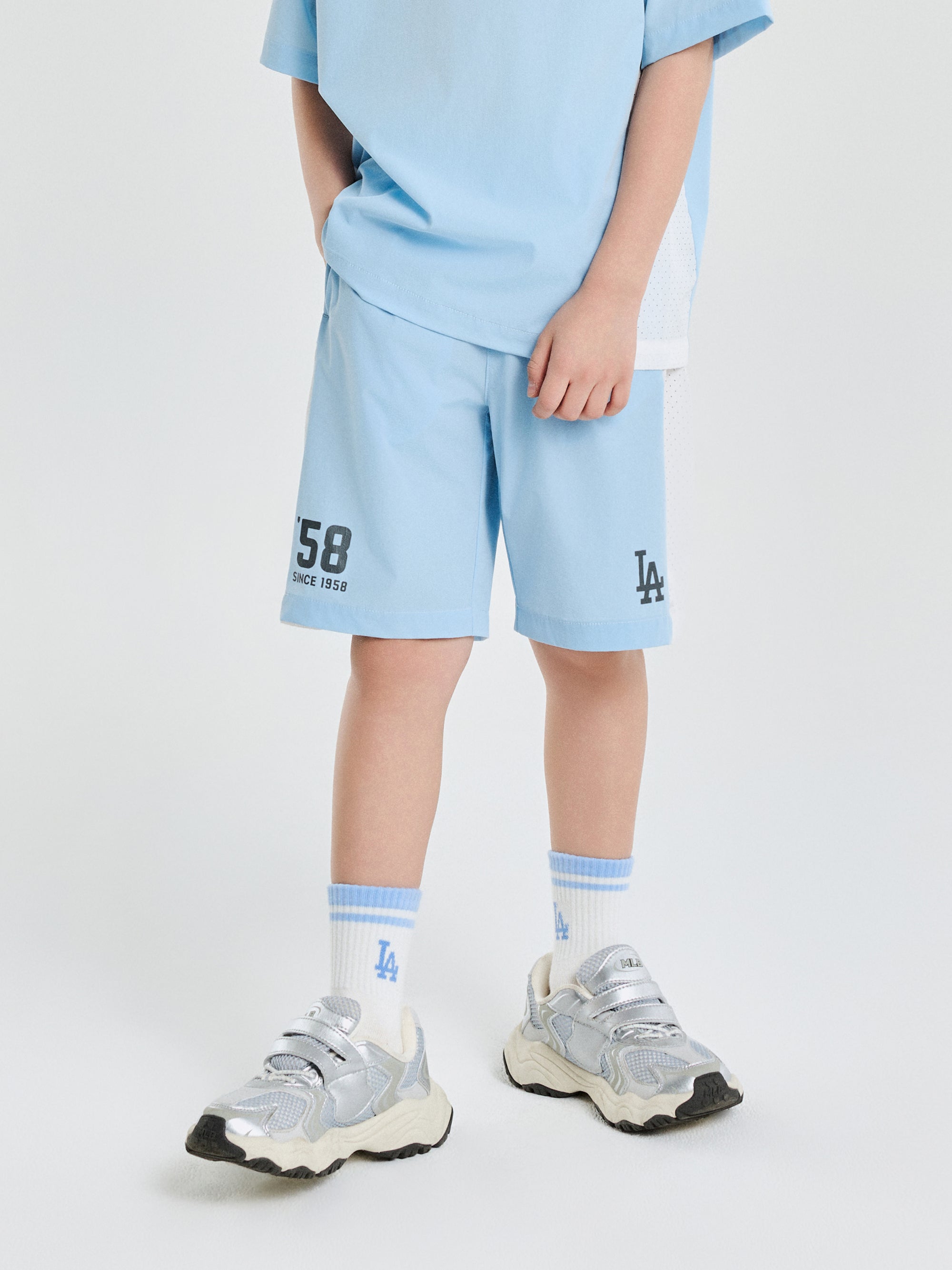 Varsity Blokecore Woven Shorts(set)