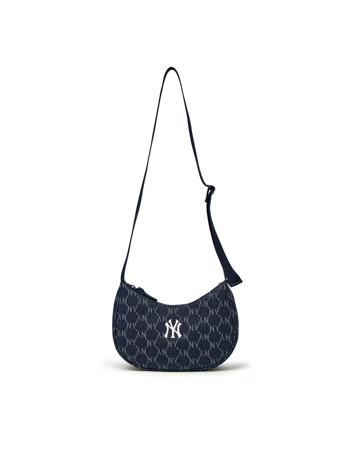 Dia Monogram Denim Jqd Hobo Bag