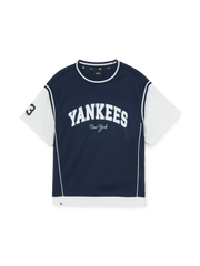SPORTIVE VARSITY LAYERED T-SHIRT