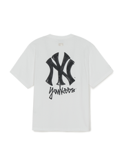 Basic Simple Street Logo Over Fit T-shirt