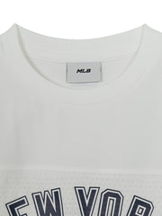 Street Basic Mesh Lettering T-shirt