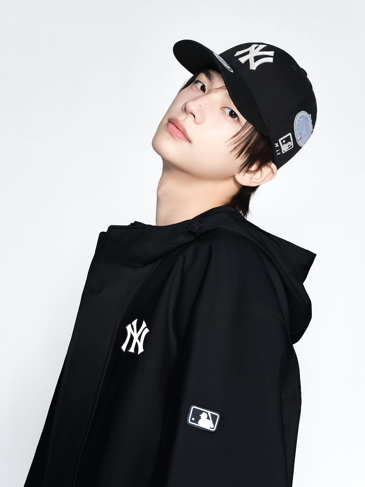 SIGNATURE ALL OVER PATCH STRUCTURED BALLCAP