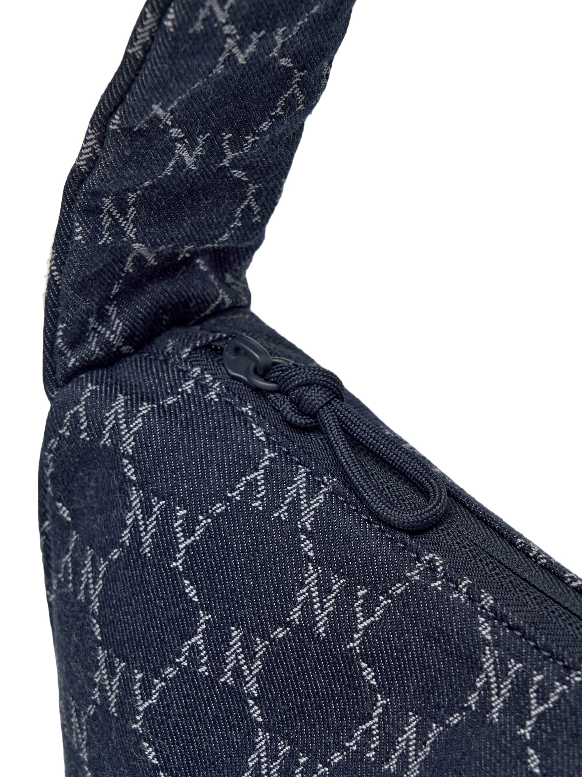 Dia Monogram Denim Jqd Cross Bag
