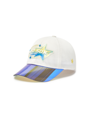Mirror Brim Color Block All-Mesh Cap