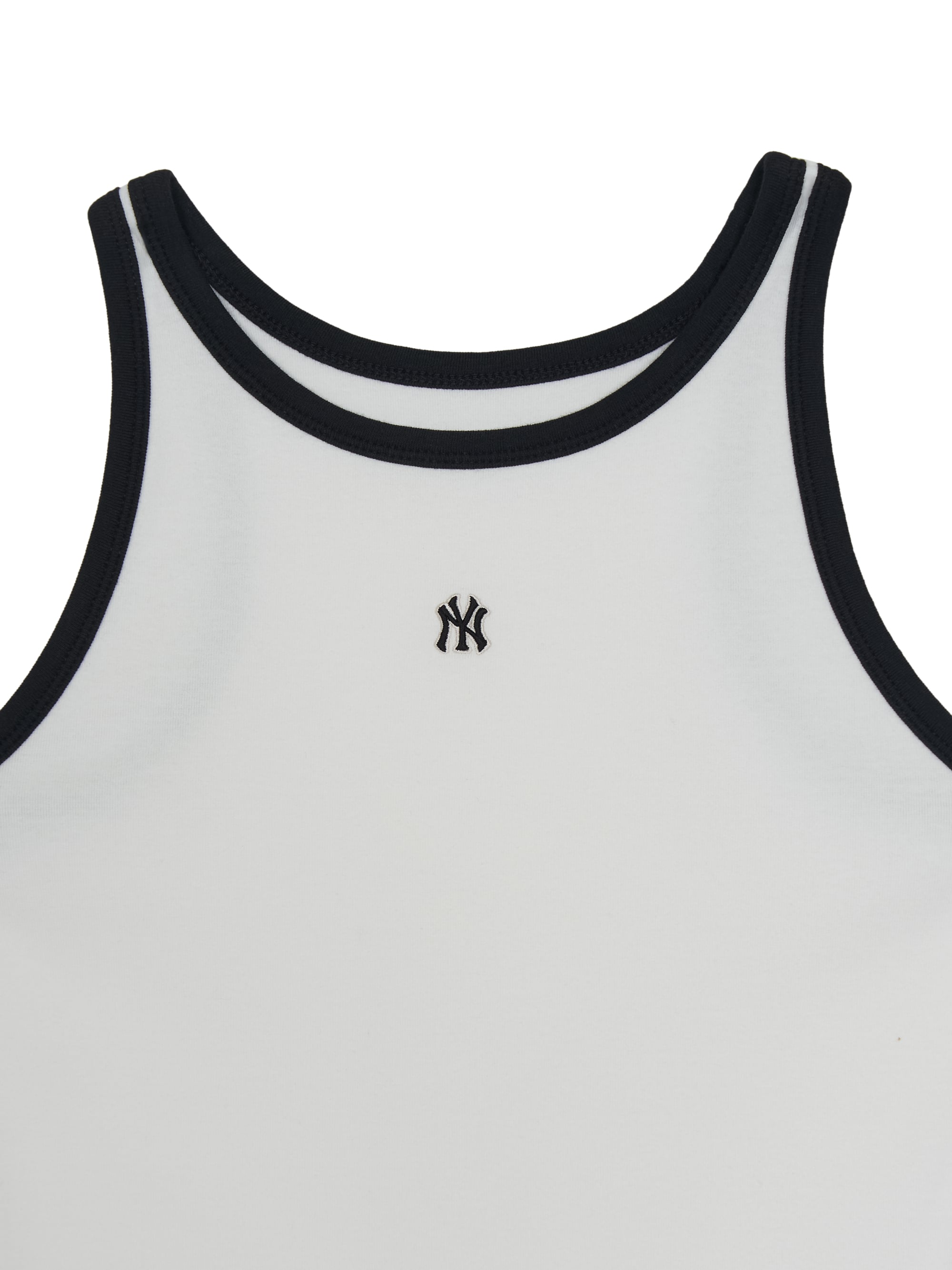 Women's Basic Ringer Ribbed Sleeveless Ops