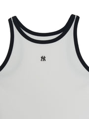 Women's Basic Ringer Ribbed Sleeveless Ops