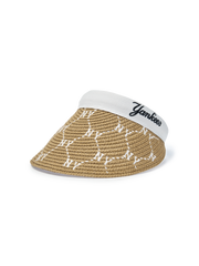 DIA MONOGRAM RAFFIA SUNCAP