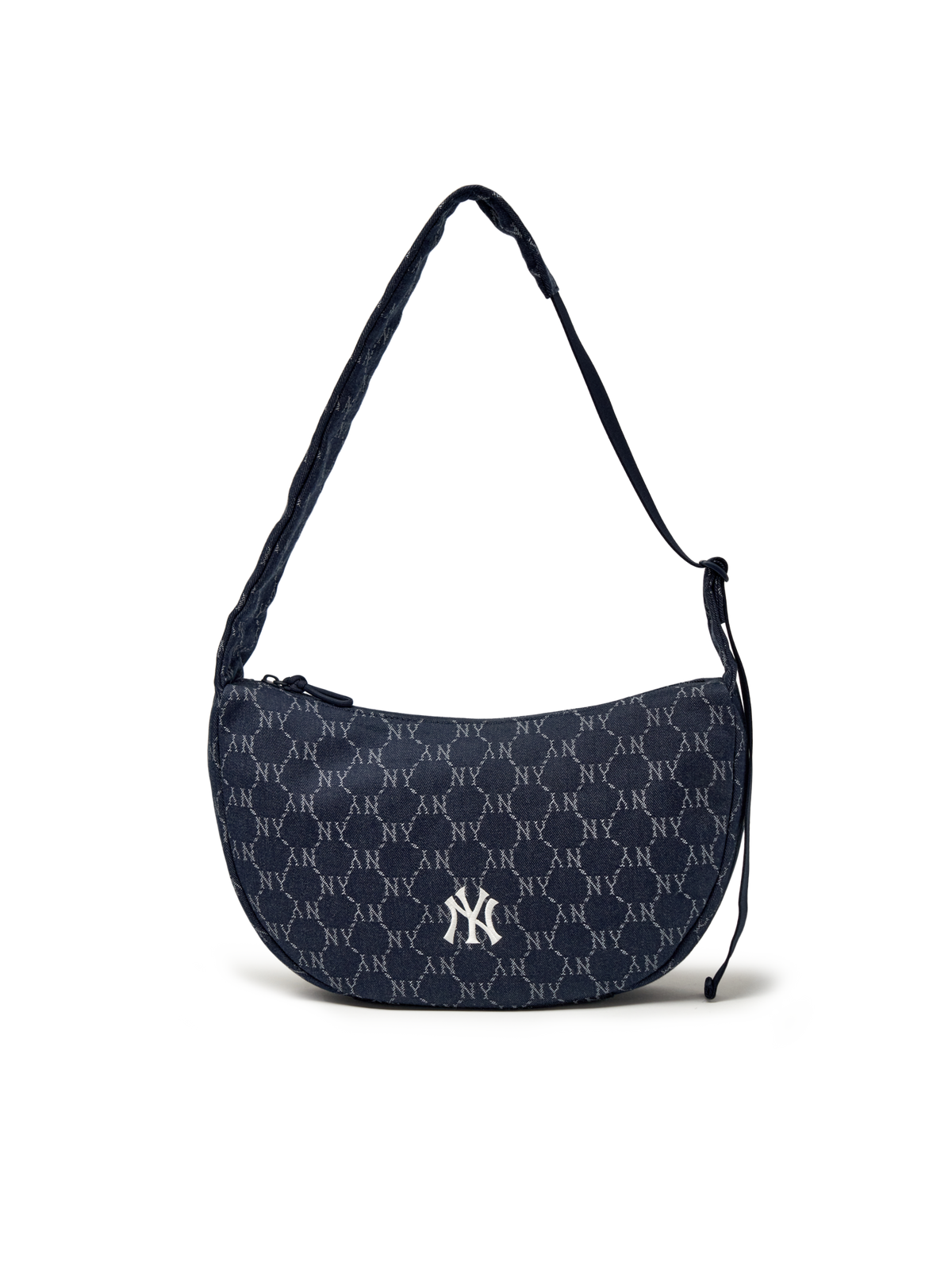 Dia Monogram Denim Jqd Cross Bag