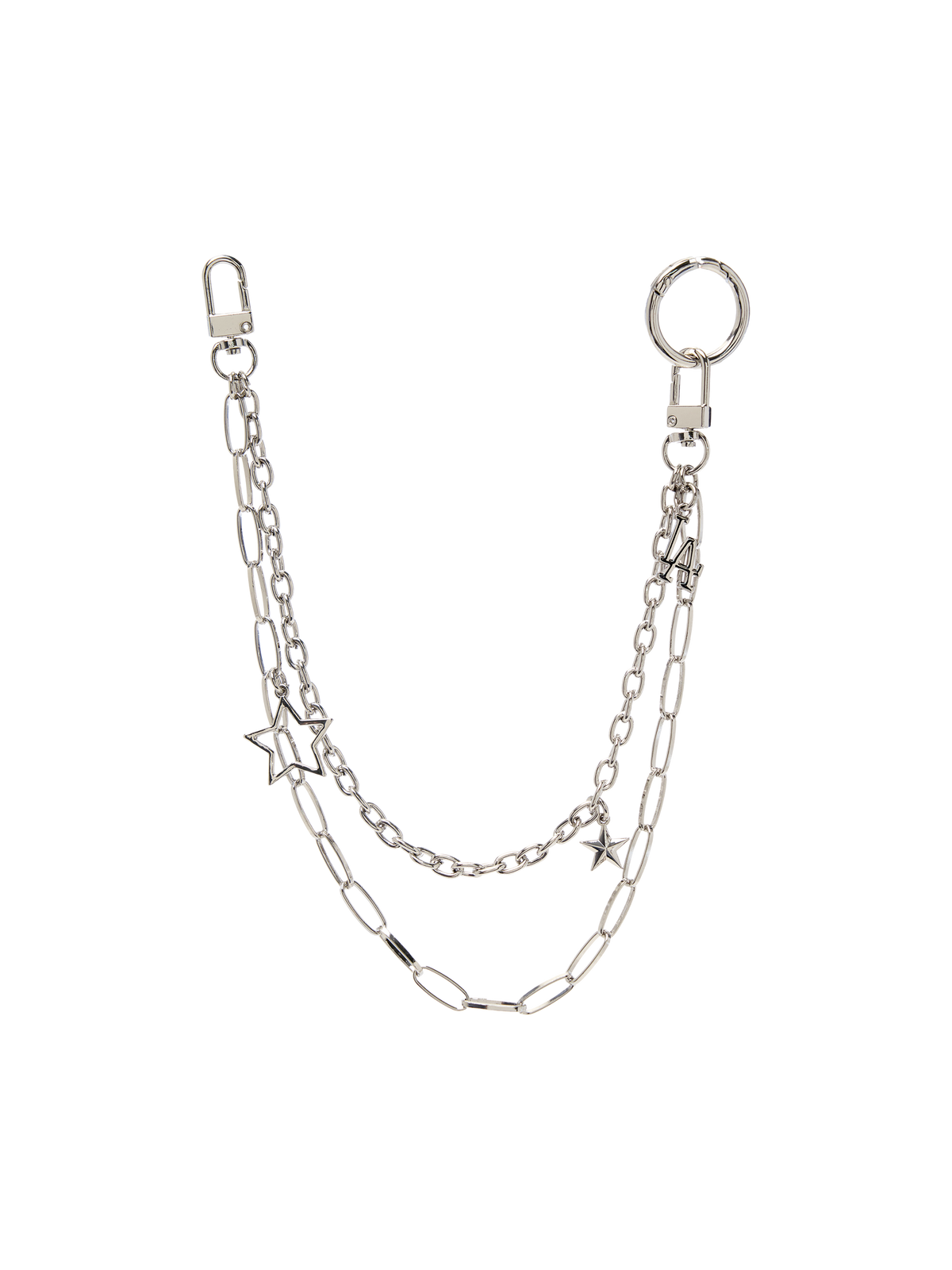 Star Jewelry Long Chain Keyring