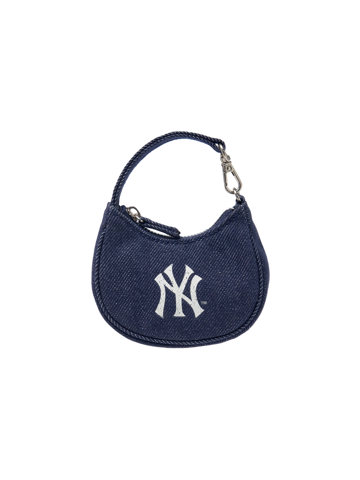 Basic Denim Mini Bag Keyring