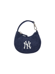 Basic Denim Mini Bag Keyring