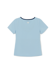 Women's Basic Square Neck Slim Fit T-shirt