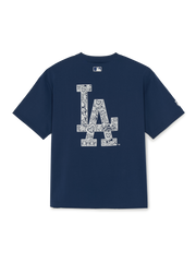 Basic Lace Mega Logo Over Fit T-shirt