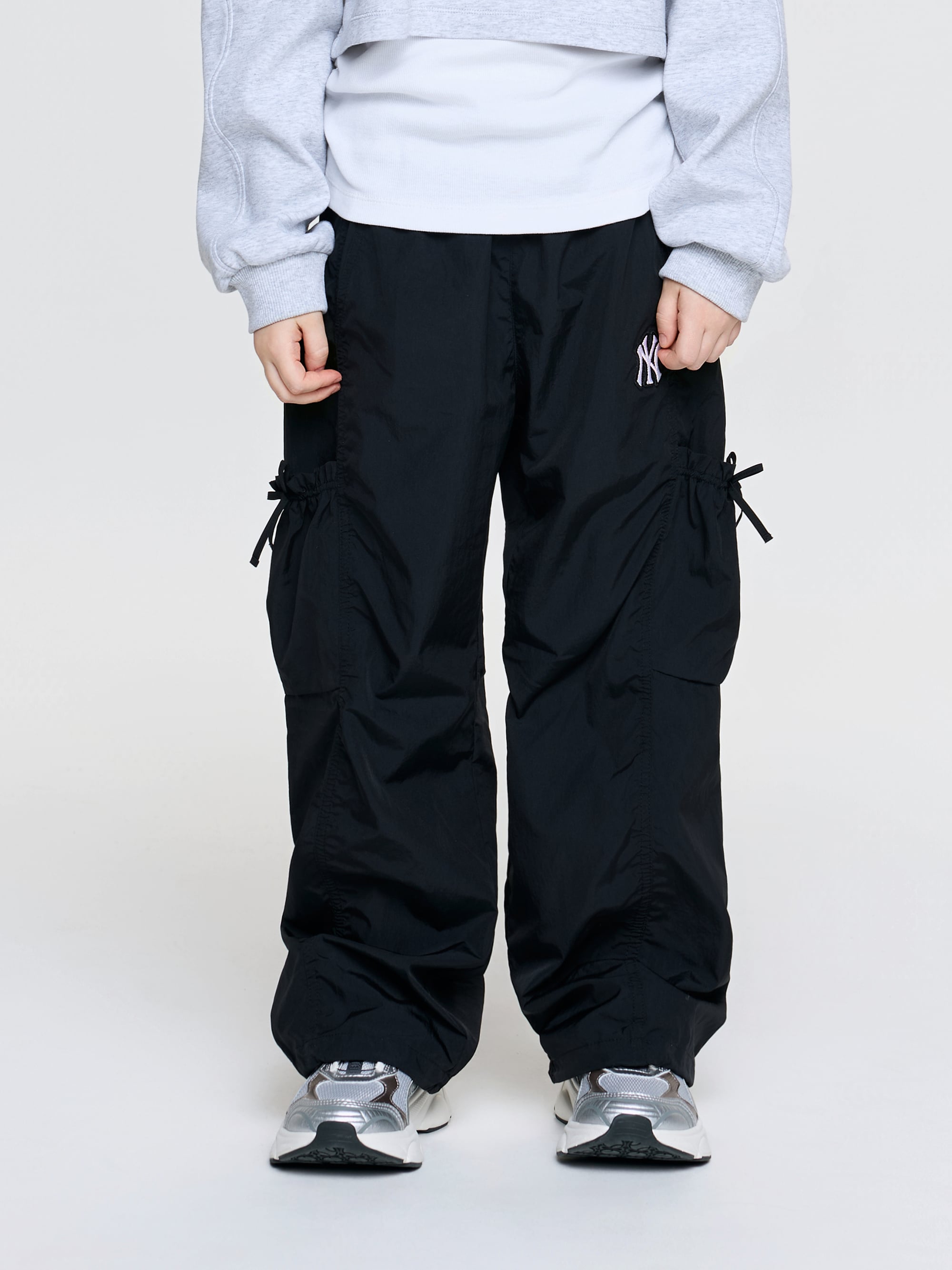 Street Girl's Ribbon Cargo Woven Pants