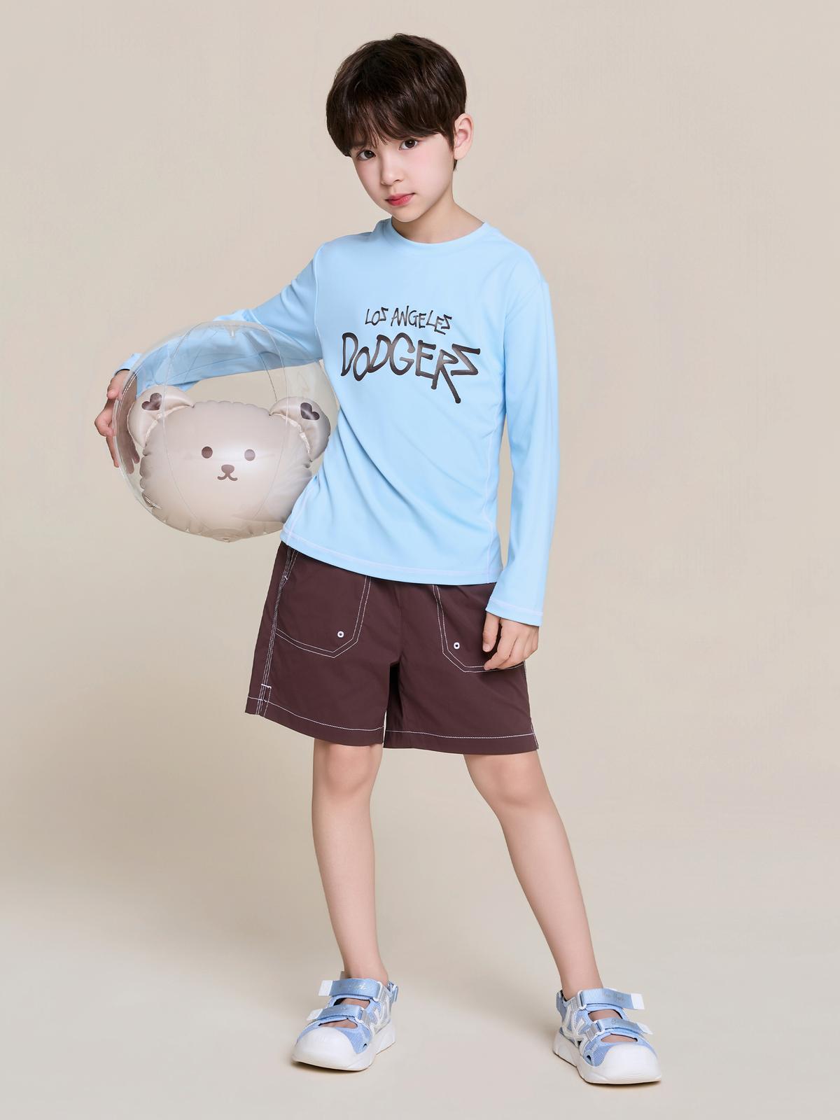 Street T-shirt Rashguard Board Shorts Set