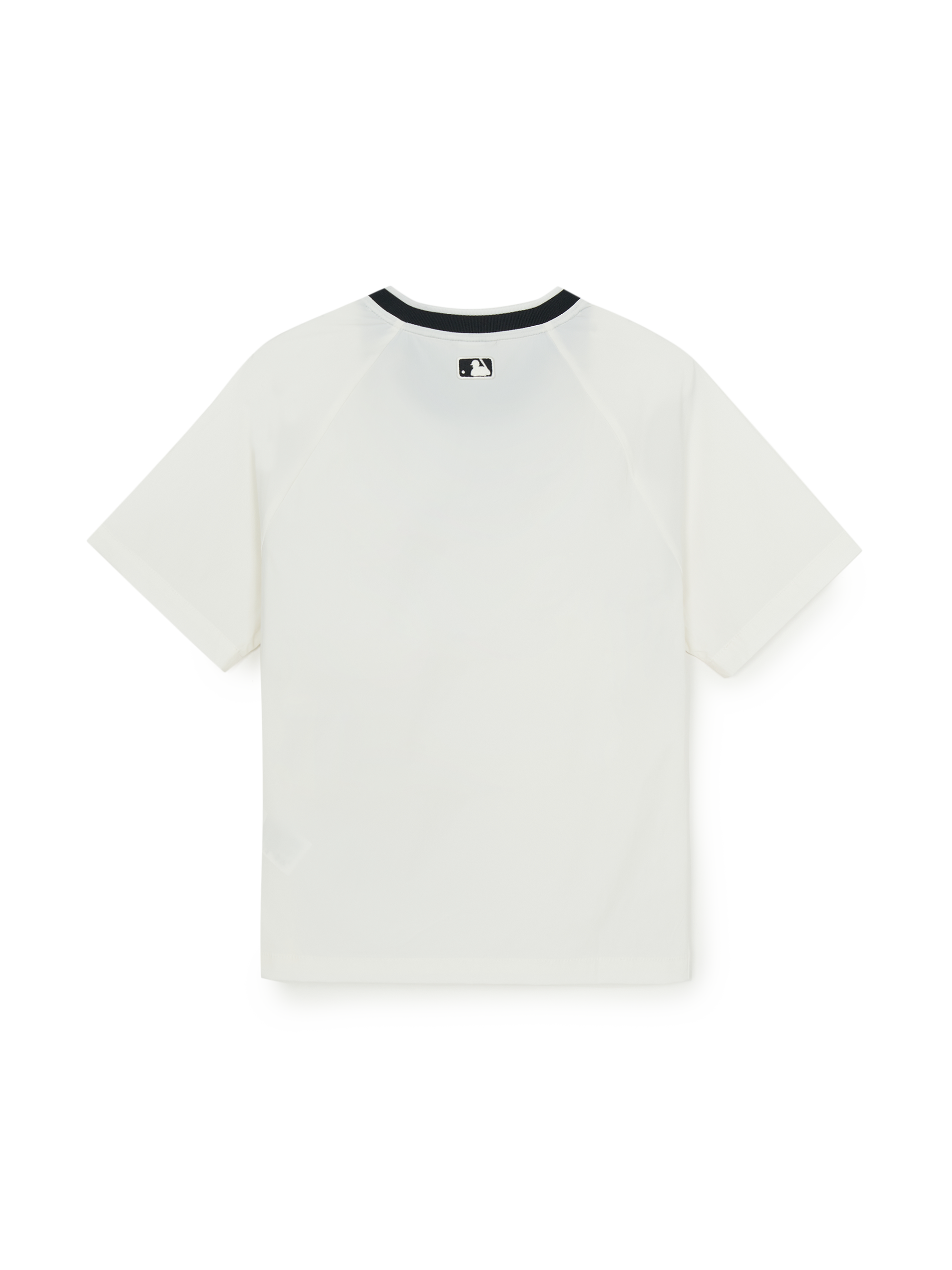 Sportive Varsity Woven Mesh Blocking T-shirt