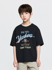STREET GRADATION LETTERING T-SHIRT