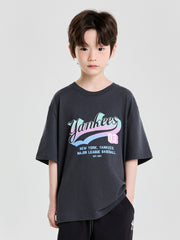 Vintage Street Gradation T-shirt