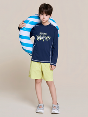 Street T-shirt Rashguard Board Shorts Set