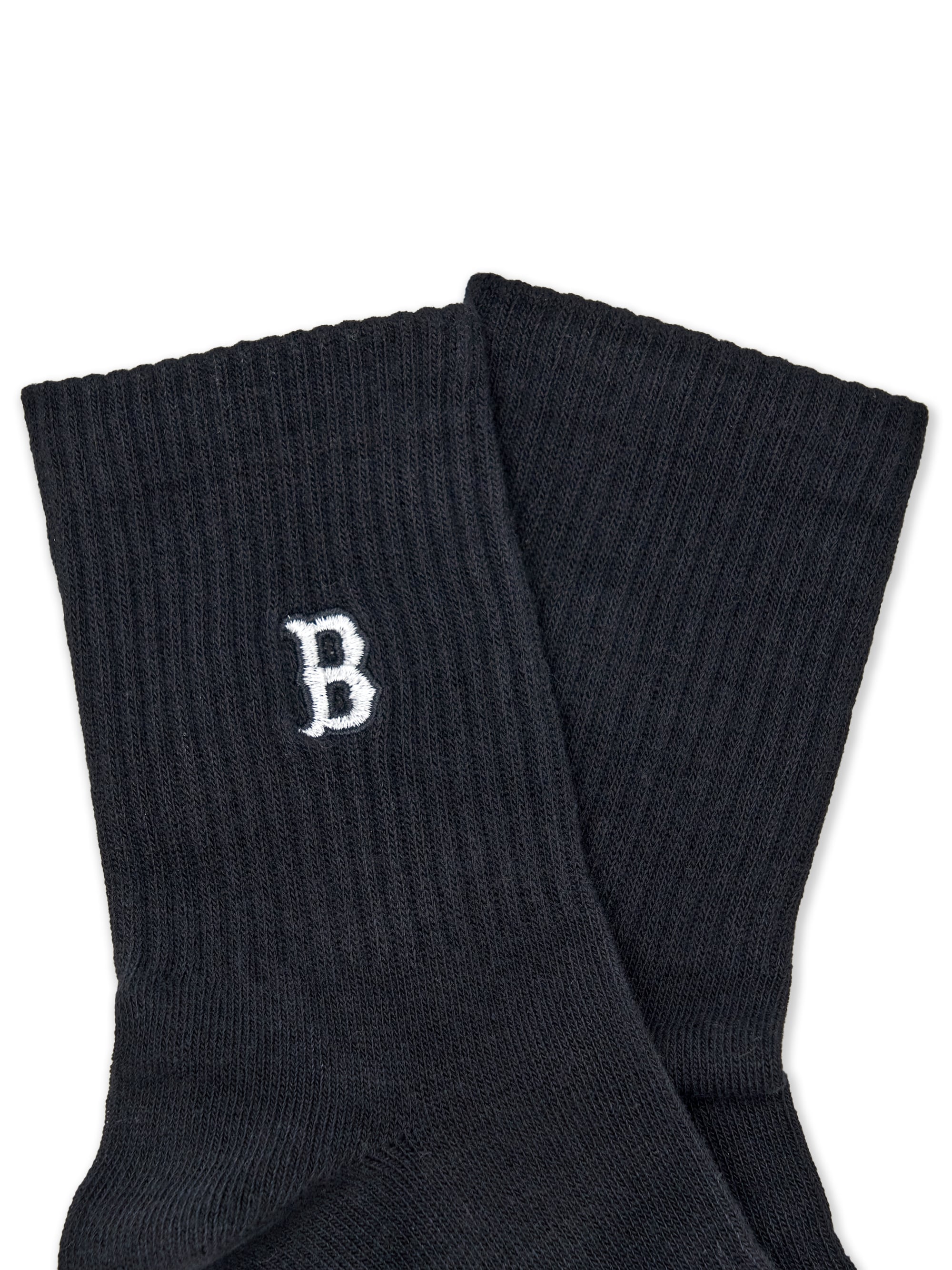SMALL LOGO EMBROIDERY SOCKS 3PAIRS SET