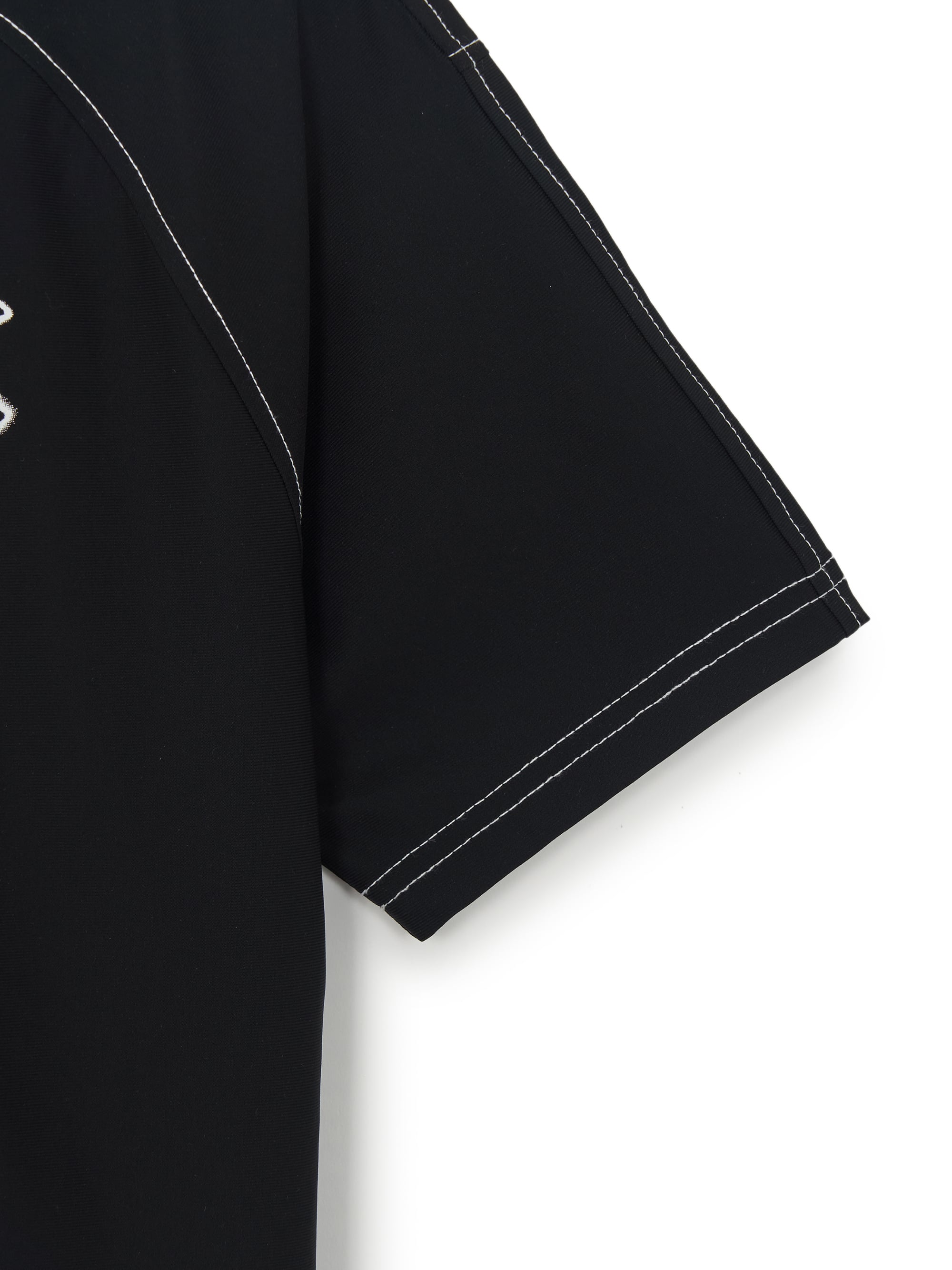 STEET BASIC WOVEN BIG LOGO T-SHIRT SET