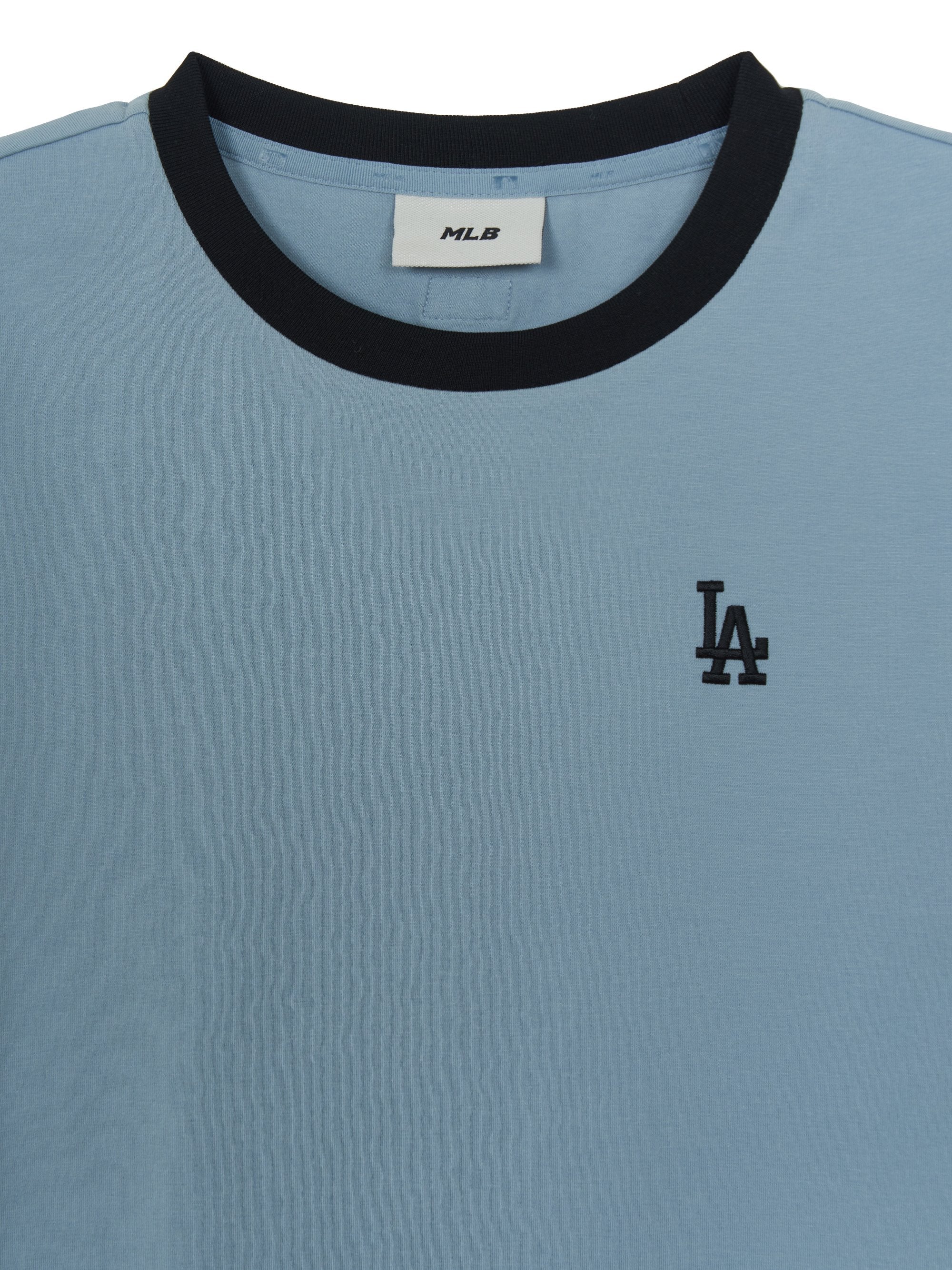 Women's Basic Small Logo Ringer T-shirts