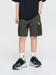 Outdoor Mesh-Blocking Cargo Shorts