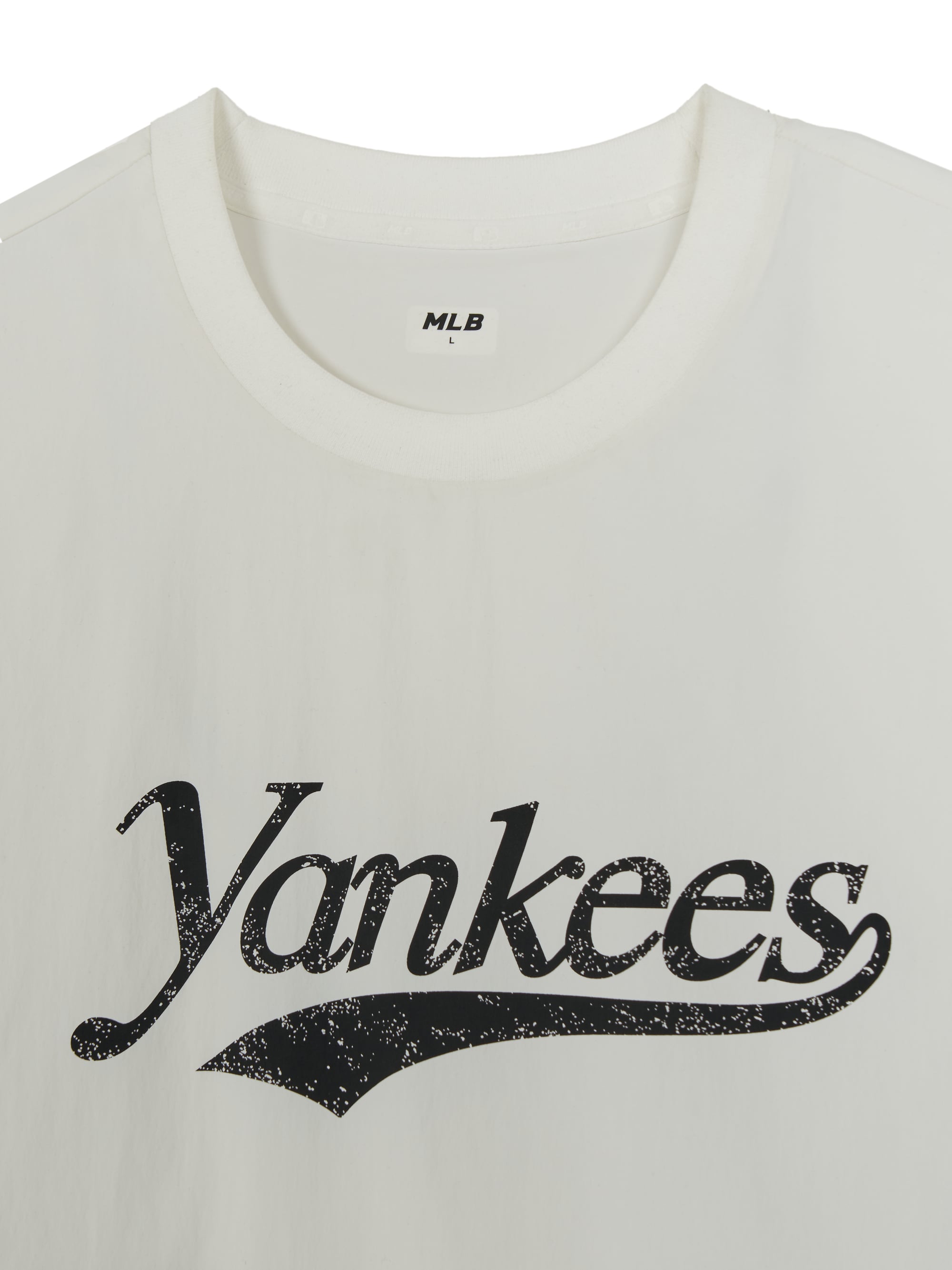 Varsity Cursive Woven Short Sleeve Sweatshirt