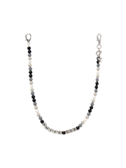 Rainbow Long Beads Keyring