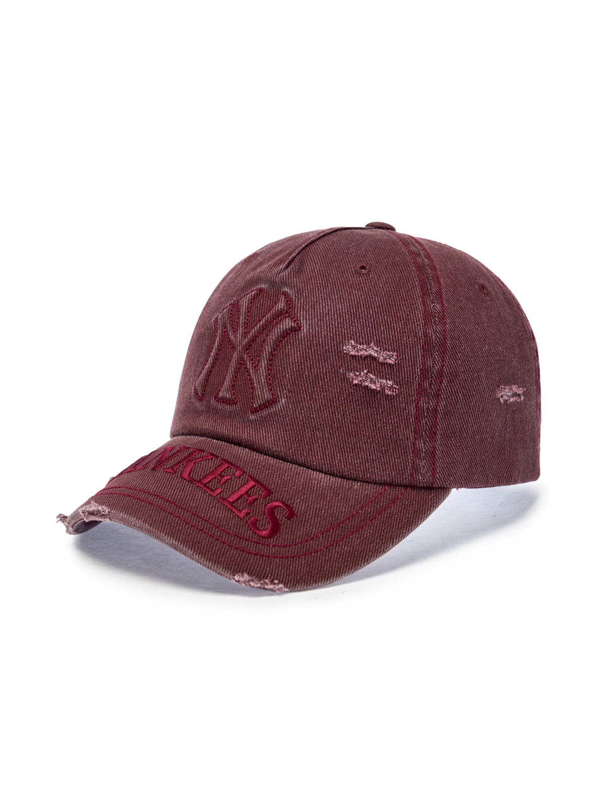 Vintage Embo Damage Unstructured Ballcap