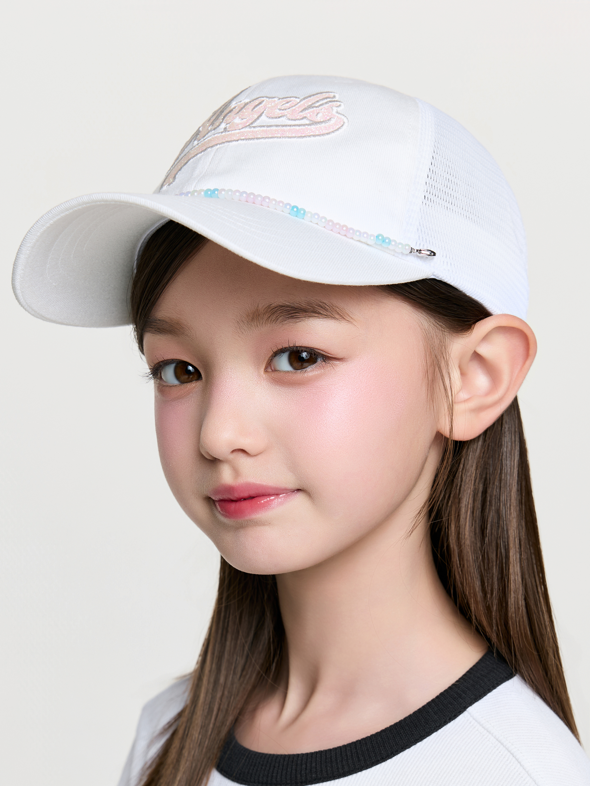 Girl's Angels Mesh Ballcap